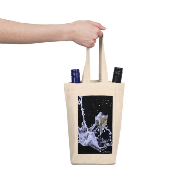 Double Wine Tote Bag featuring PARTY FOUL | Exclusive Photo by Fevold Photography