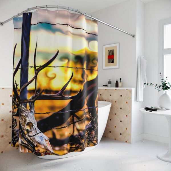 Shower Curtain featuring RECLAMATION | Exclusive Photo by Fevold Photography - Image 4