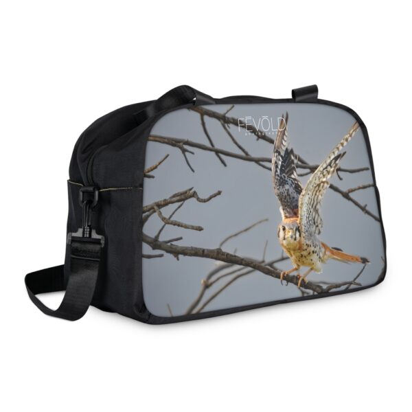 Fitness Handbag (with Shoulder Strap) Featuring AMERICAN KESTREL | Exclusive Photography by Fevold Photography - Image 3