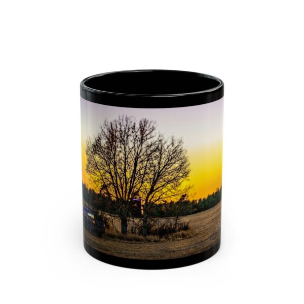 Black Mug (11oz, 15oz) Featuring LEAVING THE TREE STAND | Exclusive Photography by Fevold Photography