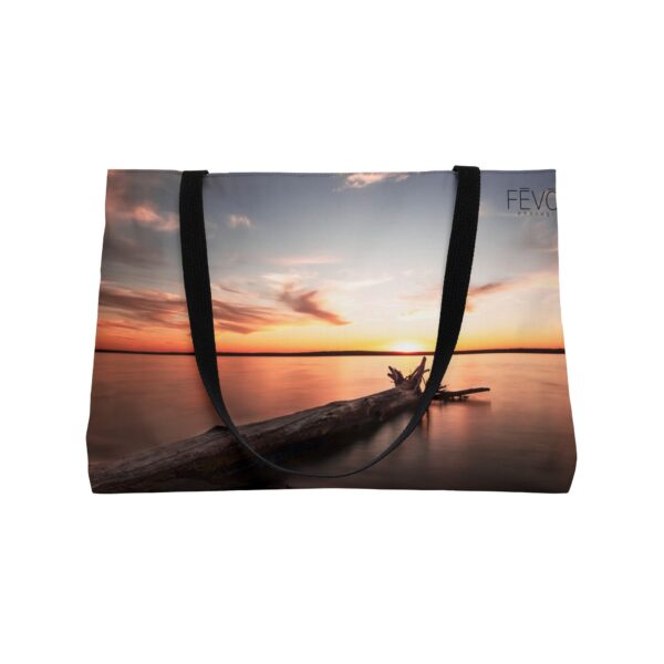 The Weekender Tote Bag.  Featuring DUSK AT SANDY BEACH | Exclusive Photography by Fevold Photography - Image 6