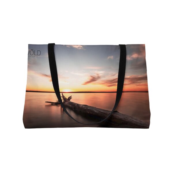 The Weekender Tote Bag.  Featuring DUSK AT SANDY BEACH | Exclusive Photography by Fevold Photography - Image 7