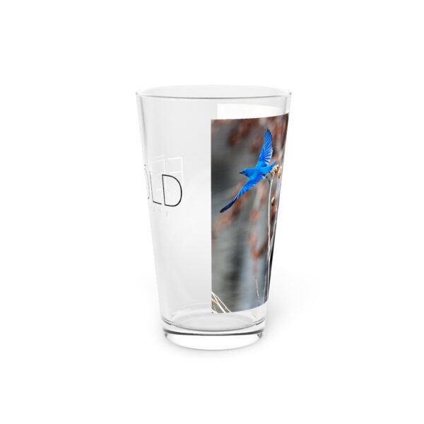 Pint Glass (16oz), Featuring SIGNS OF SPRING | Exclusive photography by Fevold Photography - Image 4