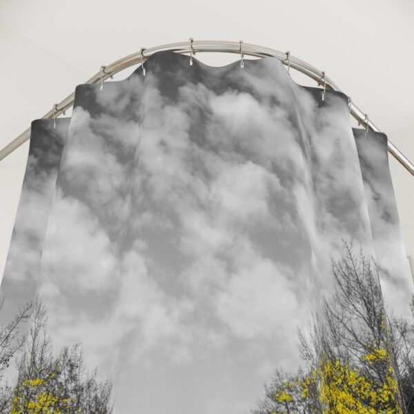 Shower Curtain featuring LAST GLIMPSE OF AUTUMN, Exclusive Photo by Fevold Photography - Image 2