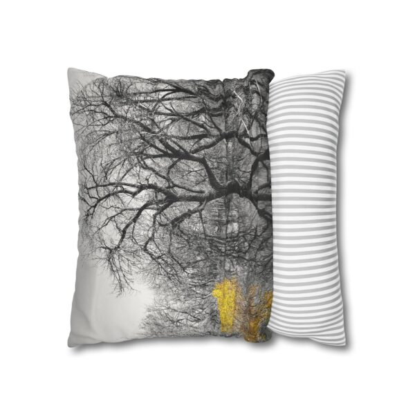 Uniquely Designed Faux Suede Square Pillowcase Featuring STAY STRONG | Exclusive Photography by Fevold Photography - Image 12