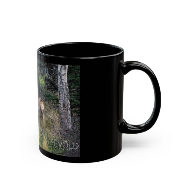 Black Mug (11oz, 15oz) Featuring PLAYING HARD TO GET | Exclusive Photography by Fevold Photography - Image 3