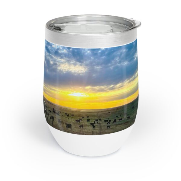 Wine Tumbler Featuring RANCH LIFE | Exclusive Photography by Fevold Photography - Image 2