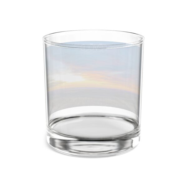 Rocks Glass, 10oz Featuring SUNSET FROM GOBBLERS KNOB - PHASE 1 | Exclusive Photography by FEVOLD PHOTOGRAPHY - Image 5