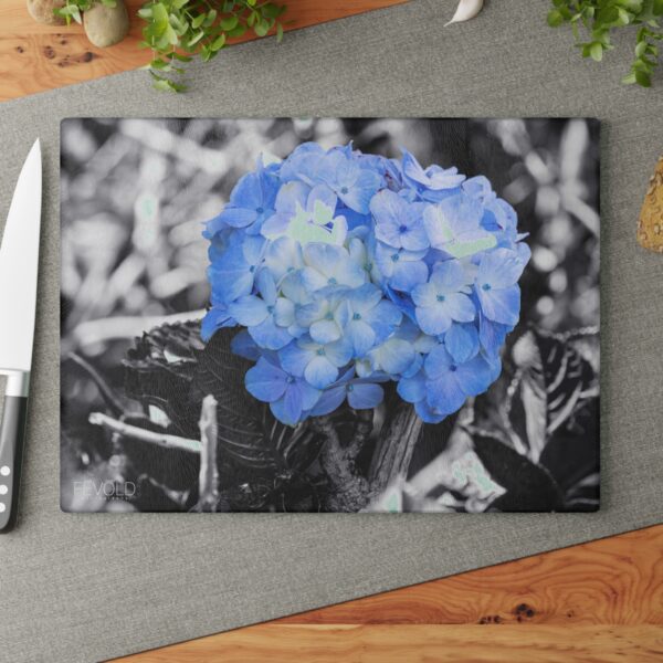 Textured, Tempered Glass Cutting Board Featuring IN BLOOM Exclusive Photography by Fevold Photography