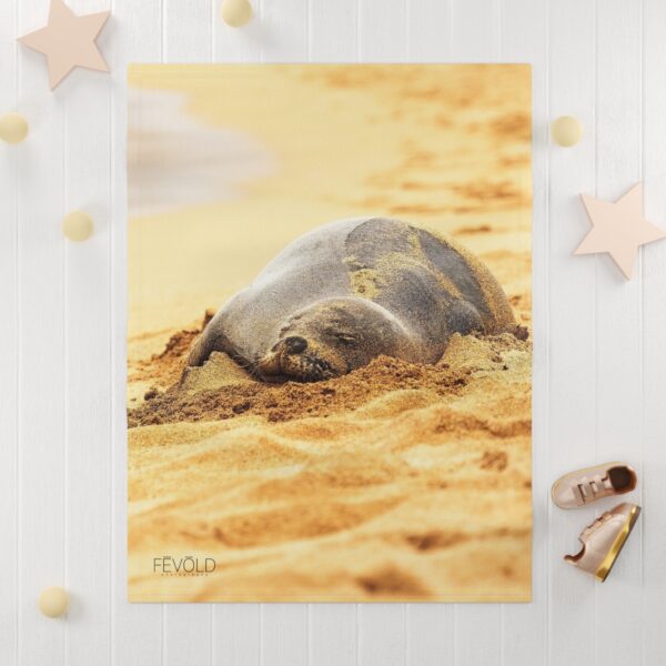 Fleece Baby Blanket featuring BEACH LIFE | Exclusive Photography by Fevold Photography