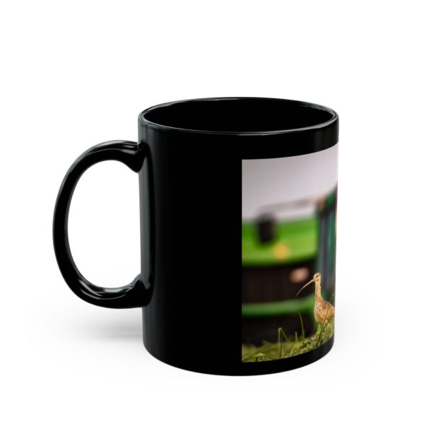 Black Mug (11oz, 15oz) Featuring A CURLEW IN ITS ELEMENT | Exclusive Photography by Fevold Photography - Image 4