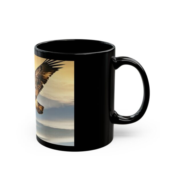 Black Mug (11oz, 15oz) Featuring SKY HIGH | Exclusive Photography by Fevold Photography - Image 4