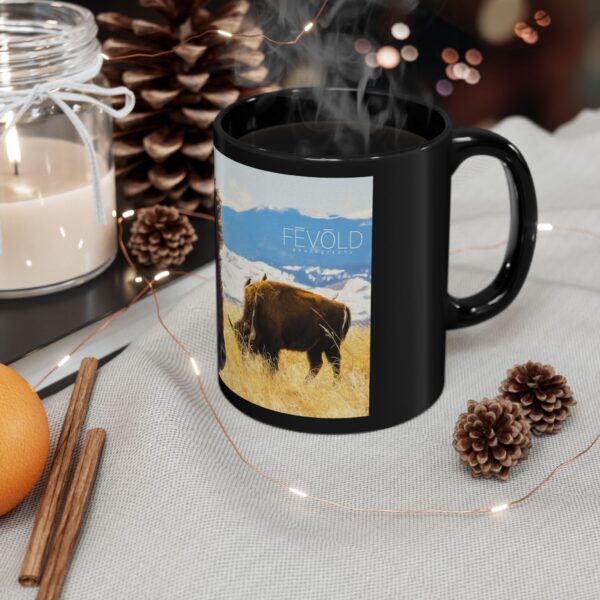 Black Mug (11oz, 15oz) Featuring DEEP THOUGHTS | Exclusive Photography by Fevold Photography - Image 6