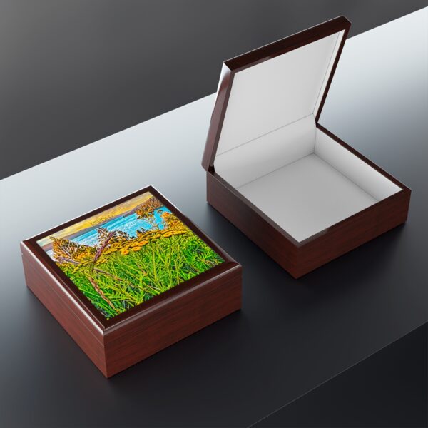 Jewelry/Keepsake Box featuring SUNRISE OVER LAKE COEUR d'ALENE | Exclusive Photography by Fevold Photography - Image 9