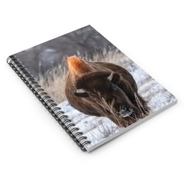 Spiral Notebook - Ruled Line Featuring NORTH DAKOTA ICON Exclusive Photography by Fevold Photography - Image 3