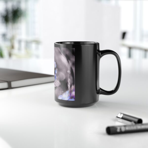 Black Mug (11oz, 15oz) Featuring BUBBLE BEE | Exclusive Photography by Fevold Photography - Image 11