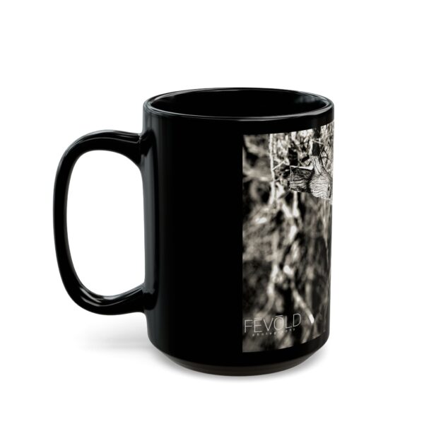 Black Mug (11oz, 15oz) Featuring ILLUSIONS PROVOKED BY THE SOUNDS | Exclusive Photography by Fevold Photography - Image 3