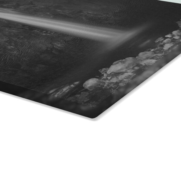 Textured, Tempered Glass Cutting Board Featuring MIDNIGHT AT HAVASU FALLS Exclusive Photography by Fevold Photography - Image 5