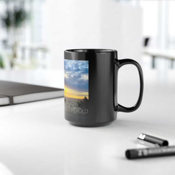 Black Mug (11oz, 15oz) Featuring RANCH LIFE | Exclusive Photography by Fevold Photography - Image 11