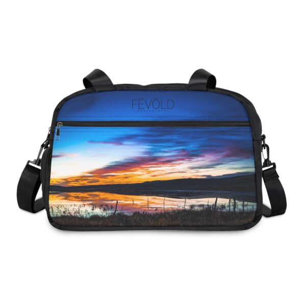 Fitness Handbag (with Shoulder Strap) Featuring SANDHILLS SUNSET | Exclusive Photography by Fevold Photography - Image 3