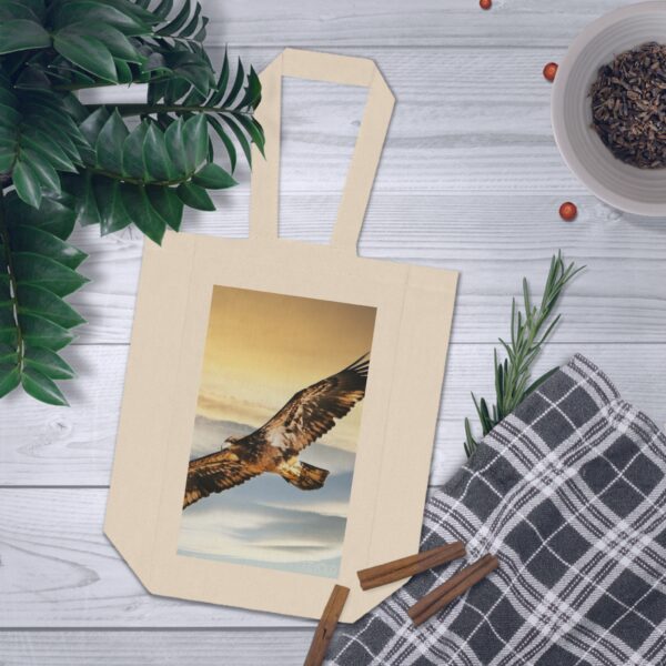 Double Wine Tote Bag featuring SKY HIGH | Exclusive Photo by Fevold Photography - Image 3