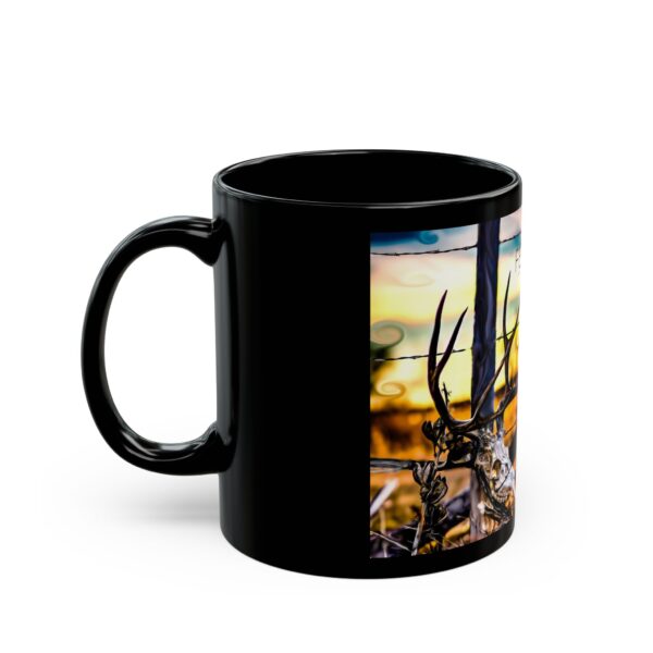 Black Mug (11oz, 15oz) Featuring RECLAMATION | Exclusive Photography by Fevold Photography - Image 4