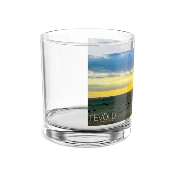 Rocks Glass, 10oz Featuring RANCH LIFE | Exclusive Photography by FEVOLD PHOTOGRAPHY - Image 4