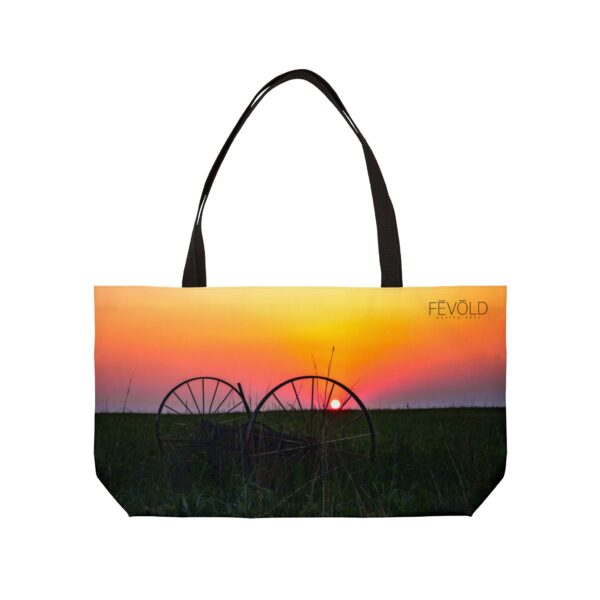 The Weekender Tote Bag.  Featuring DUSK IN NEBRASKA | Exclusive Photography by Fevold Photography