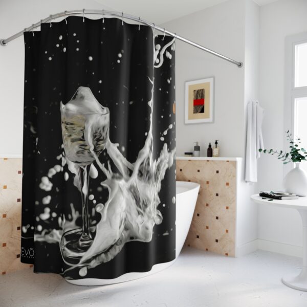 Shower Curtain featuring PARTY FOUL, Exclusive Photo by Fevold Photography - Image 4