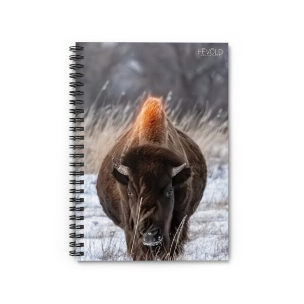 Spiral Notebook - Ruled Line Featuring NORTH DAKOTA ICON Exclusive Photography by Fevold Photography