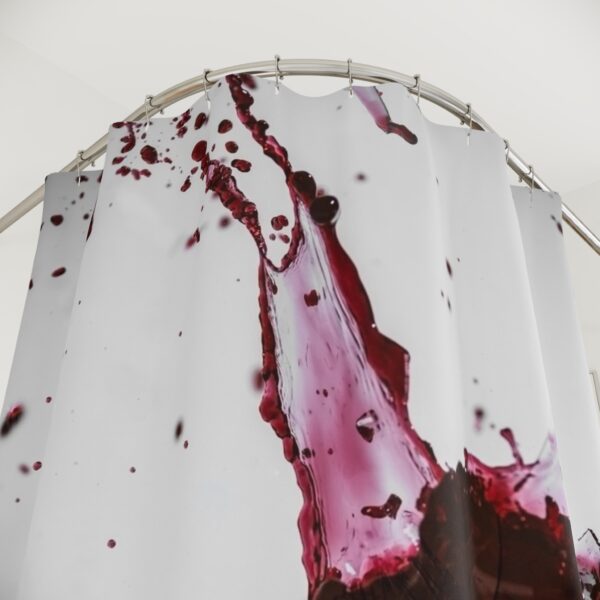 Shower Curtain featuring WINE SHATTERS | Exclusive Photo by Fevold Photography - Image 2