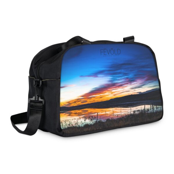 Fitness Handbag (with Shoulder Strap) Featuring SANDHILLS SUNSET | Exclusive Photography by Fevold Photography