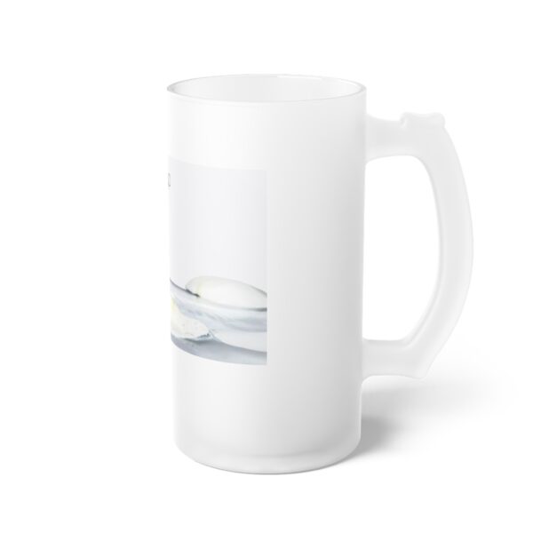 Frosted Glass Beer Mug Featuring CALM | Exclusive Photography by Fevold Photography - Image 4