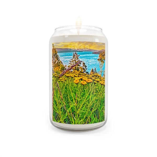 Scented Candle, 13.75oz Featuring SUNRISE OVER LAKE COEUR d'ALENE| Exclusive Photography by Fevold Photography - Image 10