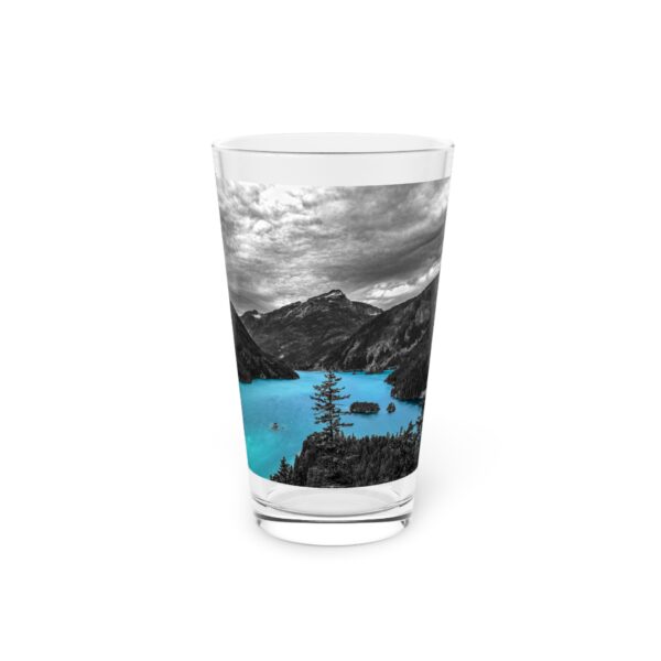 Pint Glass (16oz), Featuring DIABLO LAKE | Exclusive photography by Fevold Photography