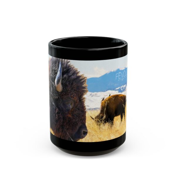 Black Mug (11oz, 15oz) Featuring DEEP THOUGHTS | Exclusive Photography by Fevold Photography - Image 7