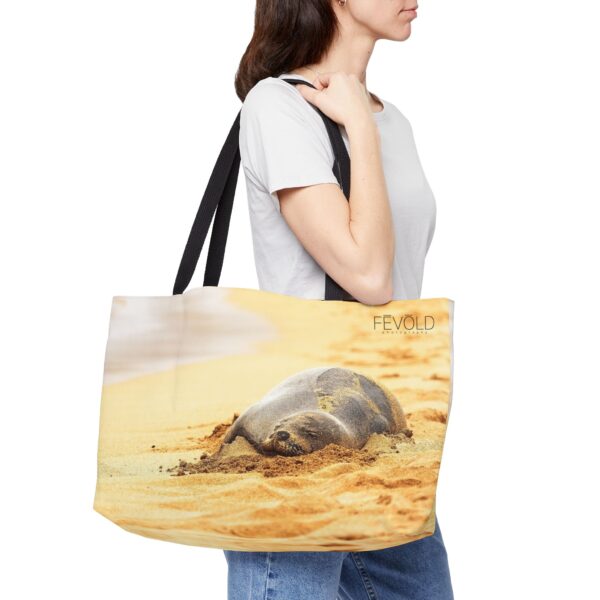 The Weekender Tote Bag.  Featuring BEACH LIFE | Exclusive Photography by Fevold Photography - Image 5