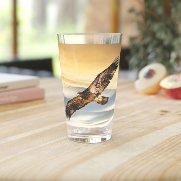 Pint Glass (16oz), Featuring SKY HIGH | Exclusive photography by Fevold Photography