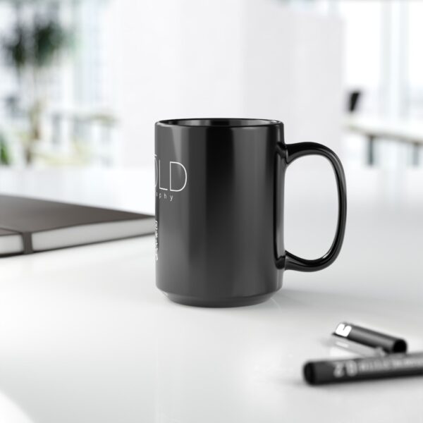 Black Mug (11oz, 15oz) Featuring LOGO | Exclusive Photography by Fevold Photography - Image 11