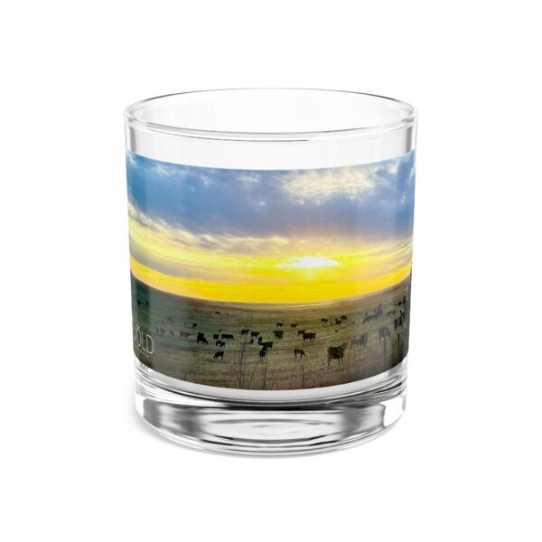 Rocks Glass, 10oz Featuring RANCH LIFE | Exclusive Photography by FEVOLD PHOTOGRAPHY - Image 3