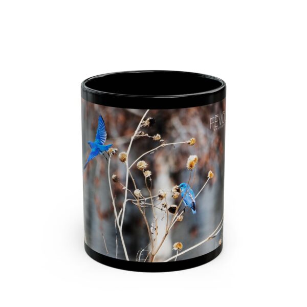 Black Mug (11oz, 15oz) Featuring SIGNS OF SPRING | Exclusive Photography by Fevold Photography - Image 2