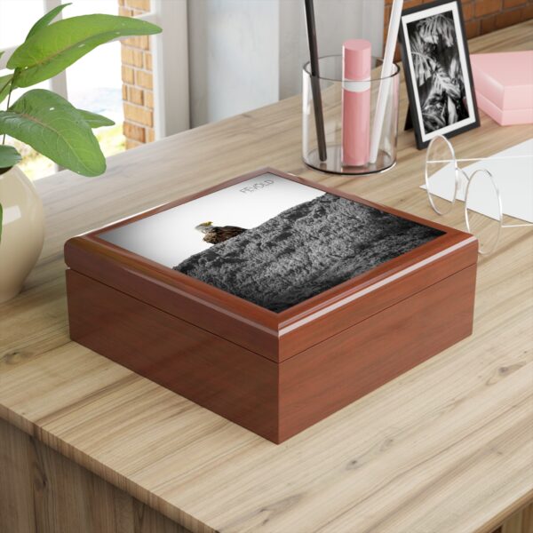 Jewelry/Keepsake Box featuring RESTING ON THE CLIFFS | Exclusive Photography by Fevold Photography - Image 5