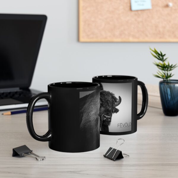 Black Mug (11oz, 15oz) Featuring BOSS OF THE BADLANDS | Exclusive Photography by Fevold Photography - Image 2