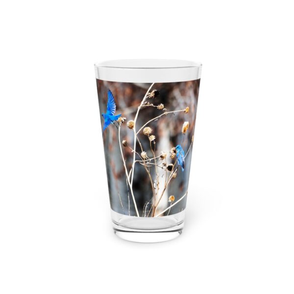 Pint Glass (16oz), Featuring SIGNS OF SPRING | Exclusive photography by Fevold Photography - Image 3