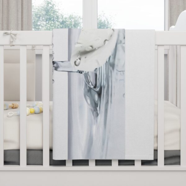 Fleece Baby Blanket featuring CALM | Exclusive Photography by Fevold Photography - Image 4