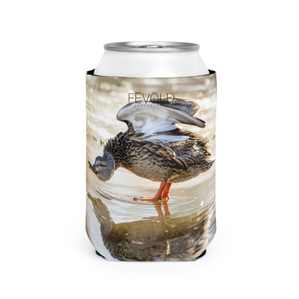 Can Cooler Sleeve featuring DUCK LIPS | Exclusive Photography by Fevold Photography - Image 3