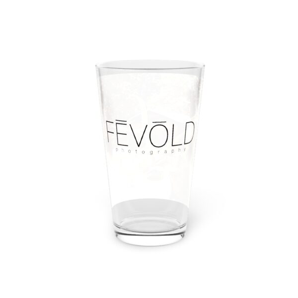 Pint Glass (16oz), Featuring A WINTER SCENE | Exclusive photography by Fevold Photography - Image 6