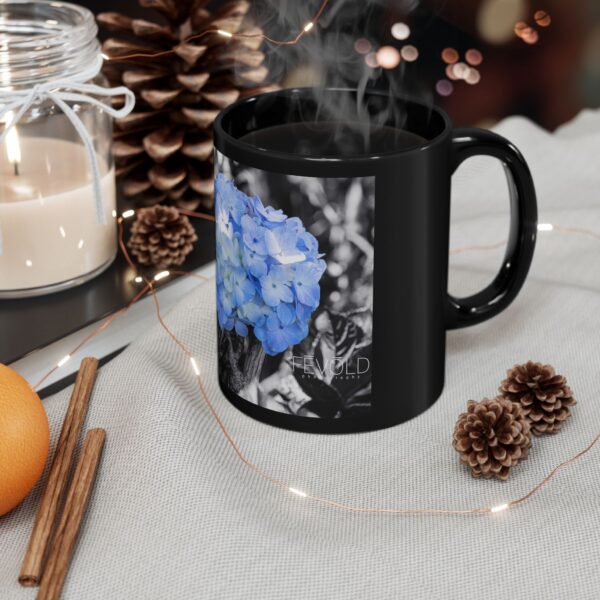 Black Mug (11oz, 15oz) Featuring IN BLOOM | Exclusive Photography by Fevold Photography - Image 2