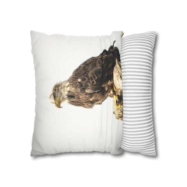 Uniquely Designed Faux Suede Square Pillowcase Featuring NEARING ADULTHOOD | Exclusive Photography by Fevold Photography - Image 12