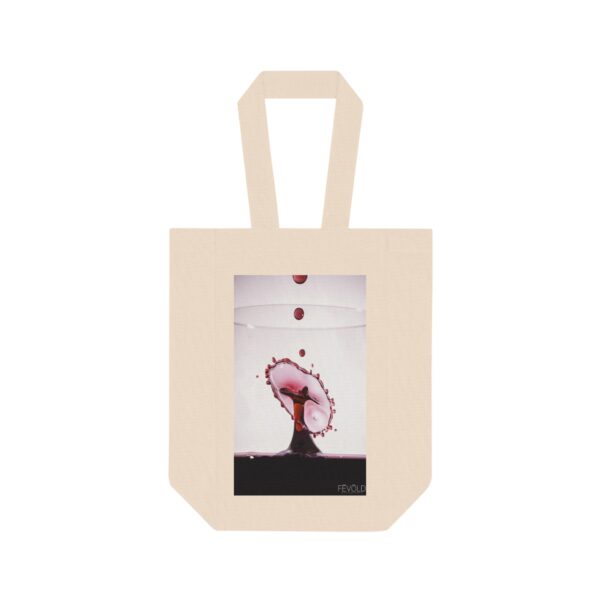 Double Wine Tote Bag featuring SPLASH OF WINE| Exclusive Photo by Fevold Photography